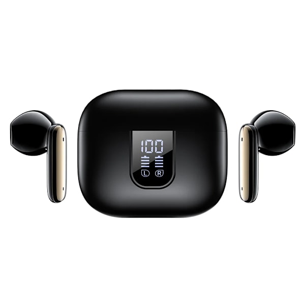 Intelligenta översättningshörlurar, 144 språk, Bluetooth-kompatibla, intelligent 5.4 AI-röstöversättare, 99% noggrannhet white