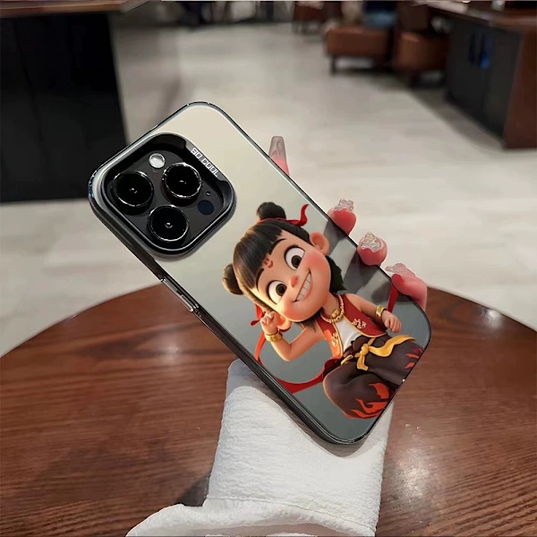 Pill Head Nezha Skal För IPhone16/15 Explosion 14pro Apple 13promax Mobilskal 12 Tecknat style3 iPhone XR