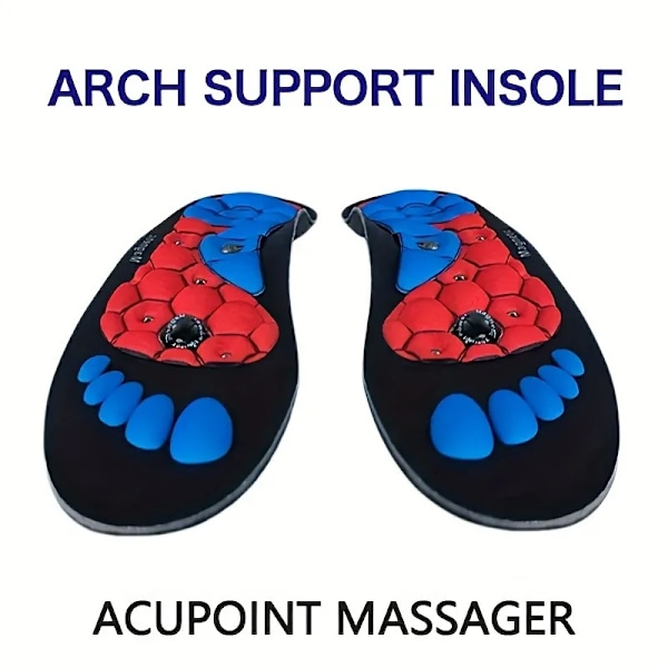 Finger tryck fot avancerad magnetisk innersula, akupunktmassage teknologi, stöd innersula, viktminskning, bantning, anti-trötthet B S 35-39