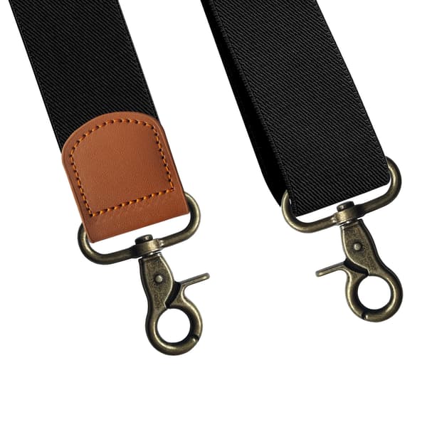 Elastisk ryggstropp med krysset rygg flerfarget deep grey