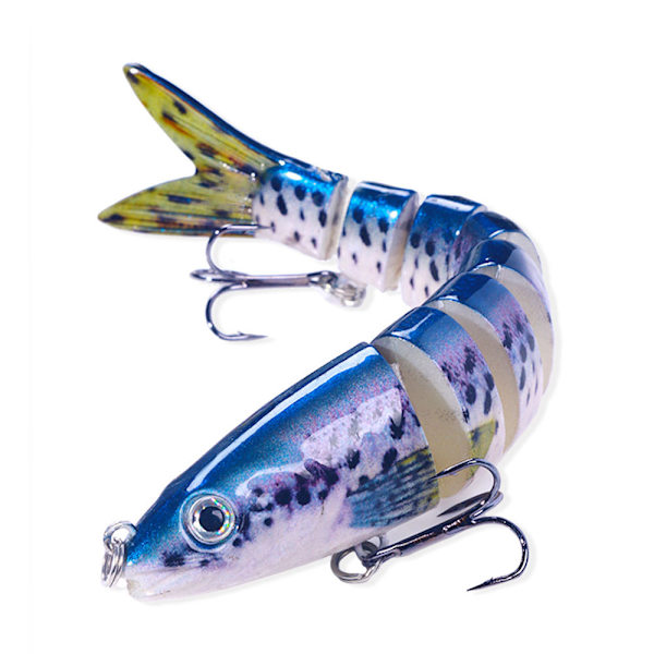 Nytt Luya Bete Multi-sektion Fisk 16 Färger 13cm 18g Bionisk Multi-sektion Bete Hårt Bete Utrikeshandel Luya Fiske Falskt Bete JM063-16_3