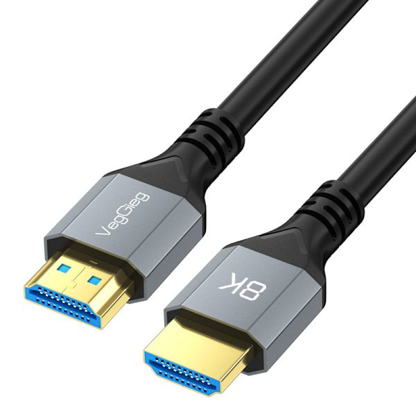 HDMI 2.1 HD-kabel 8K TV Dator Set-top Box Projektor PS5 Anslutningskabel 60hz4K120hz style2 2M
