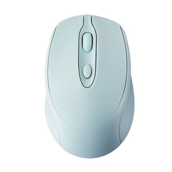 Trådlös 2.4G/ Dual-mode Bluetooth Laptop Desktop Business Kontor Macaron Mus blå default
