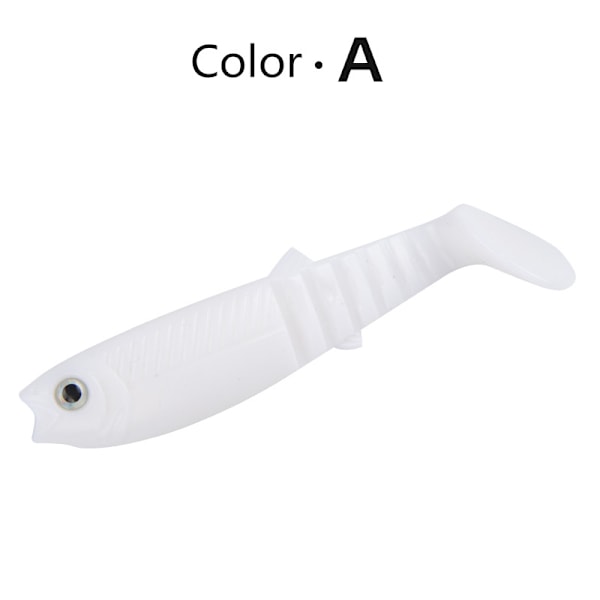 MEREDITH Cannibal Bete 80mm 100mm 125mm Konstgjort Mjukt Fiskbete Swinger Fiskbete Mjukt Silikon Fiskmaskbete A 100mm 5 pack