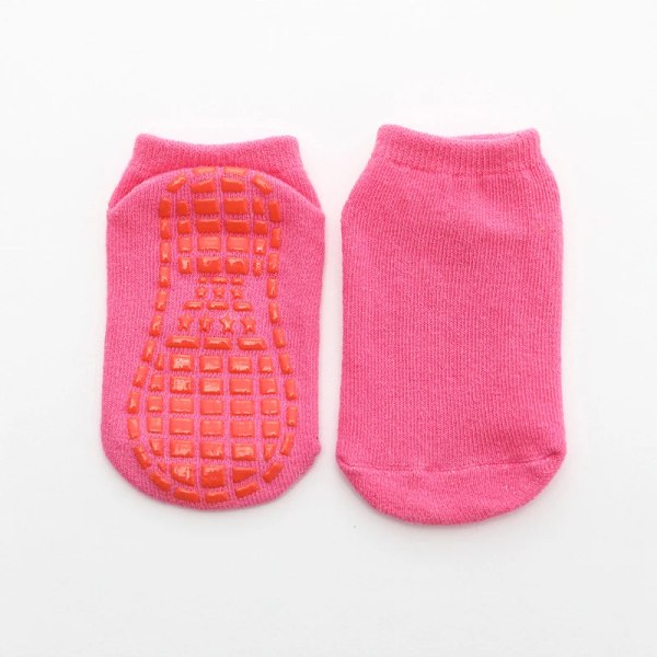 Barnstrumpor för golv, 10 par set, sommar Orange red 1-4 years old