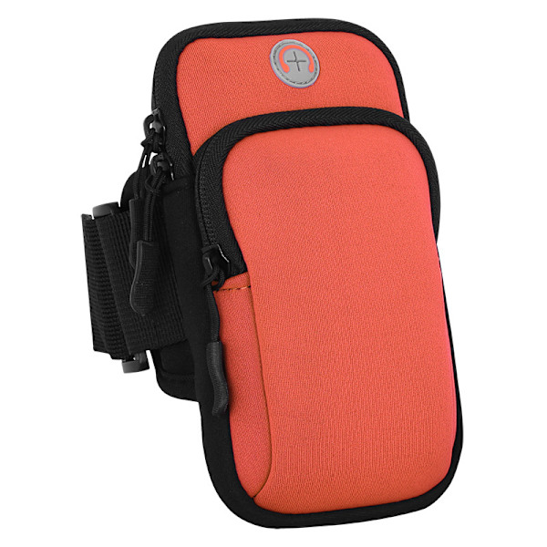 Löparspecifik ryggsäckshållare, joggningsväska, fitnessarmband, gym-armband Orange yellow