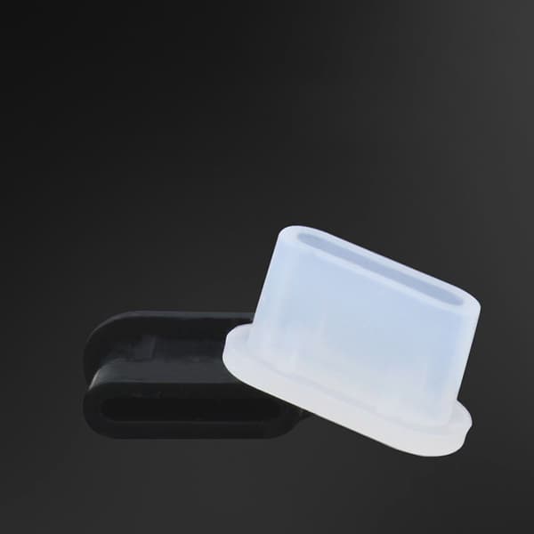 10 kpl pölysuoja USB-C:lle / pistoke Samsungille / Type-C Black 10 PCS