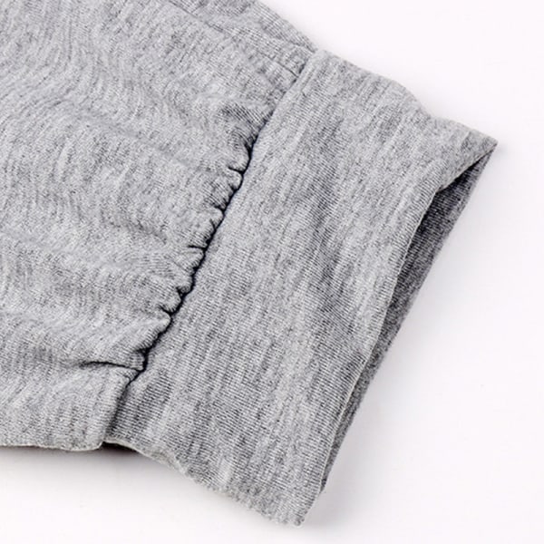 Naisten set pitkähihaiset topit+housut, housut, kotivaatteet Light Gray,M
