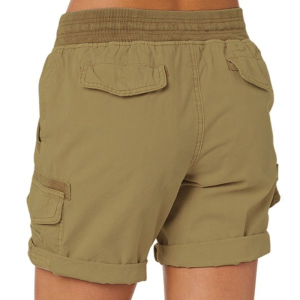 Dam Casual Cargo Shorts Sommar Casual Cargo Shorts Dark Khaki 3XL