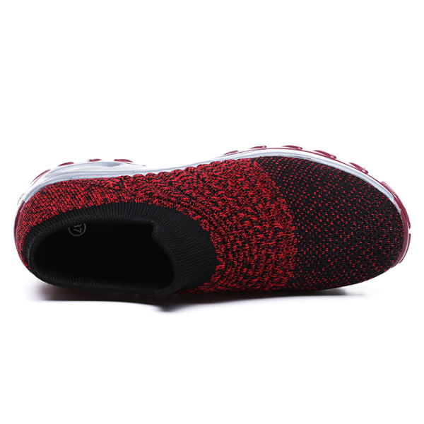 Sneakers för damer Air Cushion Andas Sneakers Löparskor Red,35