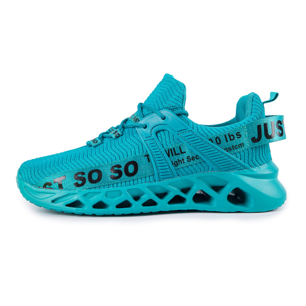 Unisex Athletic Sneakers Sports Løbetræner åndbare sko Navy Blue,38