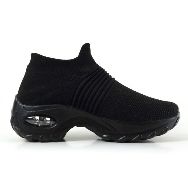 Sneakers för damer Air Cushion Andas Sneakers Löparskor All black 39