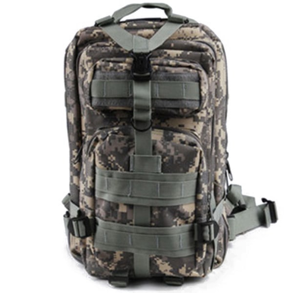Herr Camouflage Molle Bag Dragkedja High Density Tactical Backpacks Digital One Size