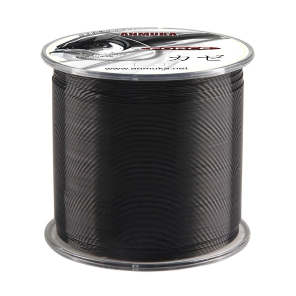 500 m fiskelina Superstark tålig monofilament nylon Black 0.6LB