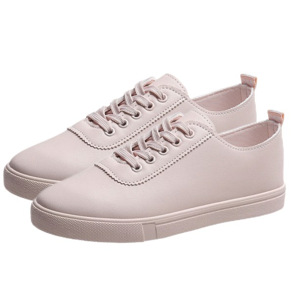 Damkomfort Low Top Casual Shoes Halkfria Mode Sneakers Rosa 36