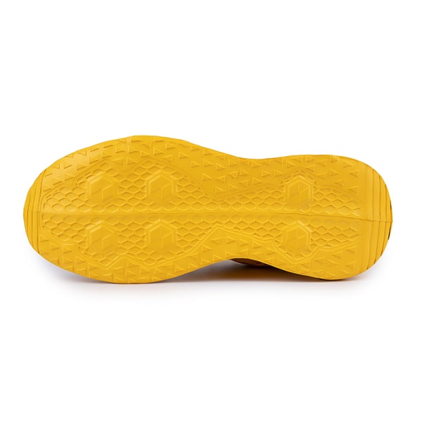 Unisex Athletic Sneakers Sports Løbetræner åndbare sko Yellow,42