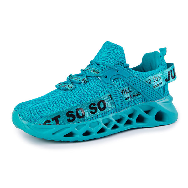 Unisex Athletic Sneakers Sports Løbetræner åndbare sko Navy Blue,36