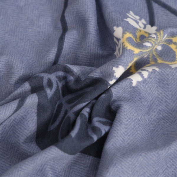 Avtagbar cover stretchmöbler skyddar banketten Blue Floral