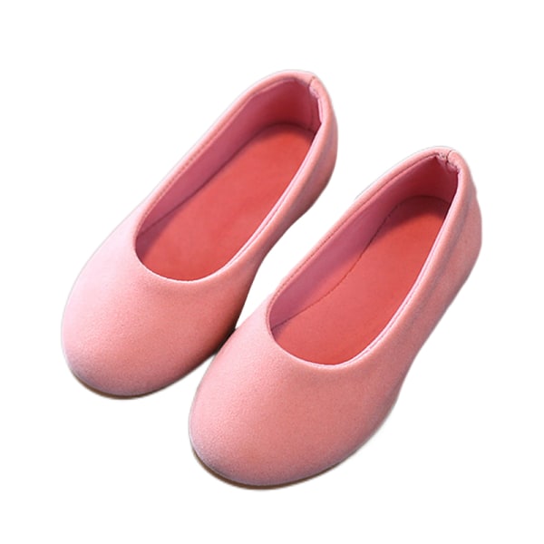 Tyttöjen kevyet Slip On Dress -kengät Hengittävät matalat kengät rosa 31