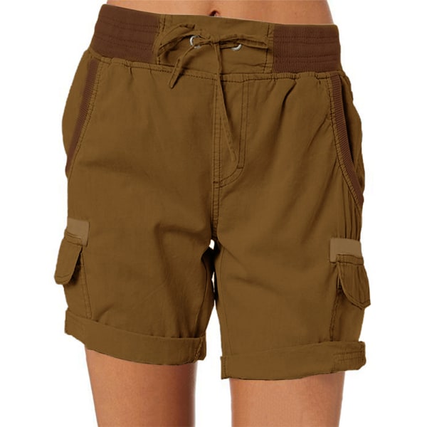 Dam Casual Cargo Shorts Sommar Casual Cargo Shorts Ginger L