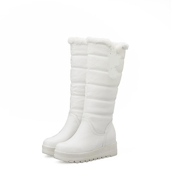 Naisten lumisaappaat Talvisaappaat Liukumattomat polvikorkeat työlämpimät kengät Vit 42