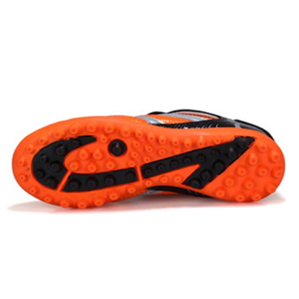 Mode Barn Flat Track Fotbollsskor Bekväma Casual Skor Orange bruten nagel 31