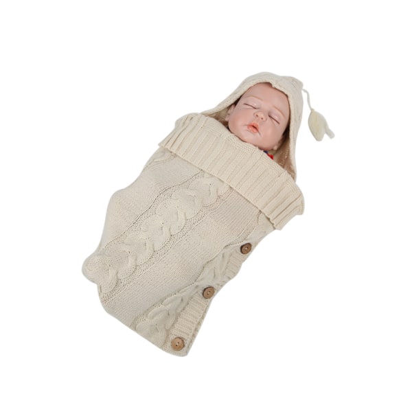 Nye babypyjamas babysoveposer holder varmen om vinteren Beige