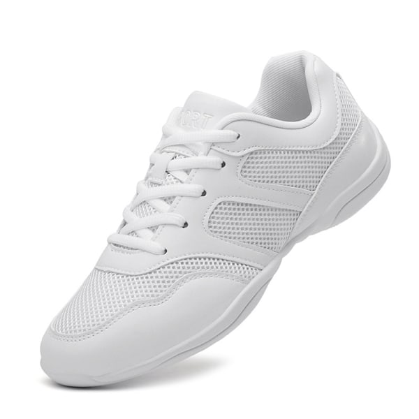 ecstasy forbi Tilhører Kids bred bredde danse sneakers snøre cheerleading sko Vit 36 255b | Vit |  Mesh tyg | Fyndiq