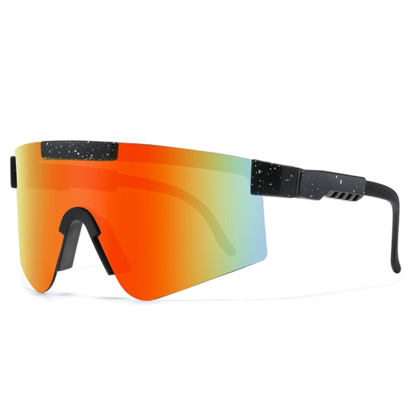 Unisex Cykelglasögon Solglasögon Sportglasögon UV-skydd Orange