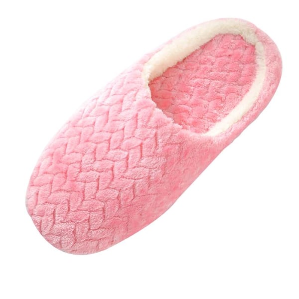 Damtofflor House Shoes Anti Slip Comfy Home Indoor Shoes Pink 40-41