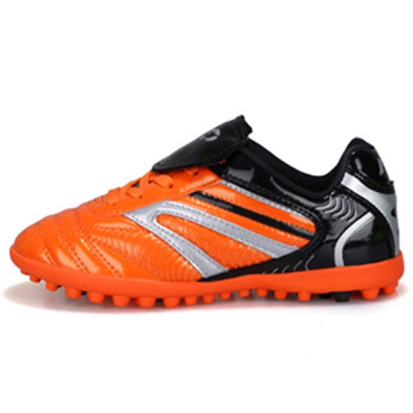 Mode Barn Flat Track Fotbollsskor Bekväma Casual Skor Orange bruten nagel 30