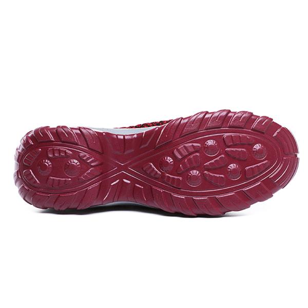 Sneakers för damer Air Cushion Andas Sneakers Löparskor Red,35