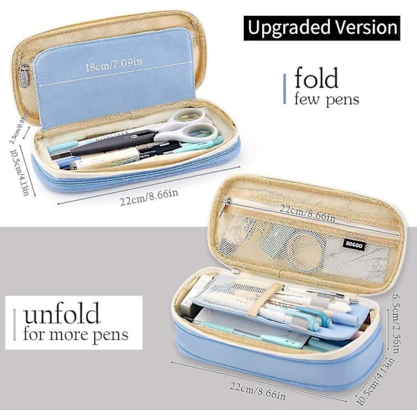 Pencil Case Large Pen Case Office College Large Storage Bag Storage
