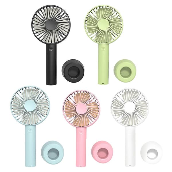Personal Portable Mini Fan Adjustable White