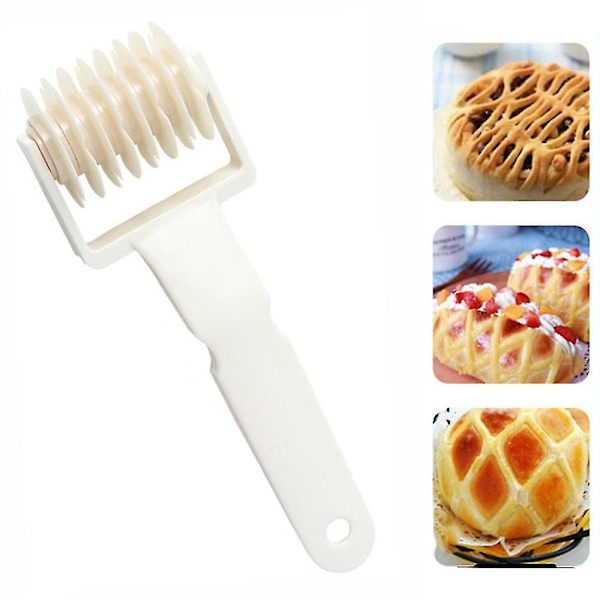 baking Mold Pastry Lattice Roller Plastic Cutter Bakery Tool S