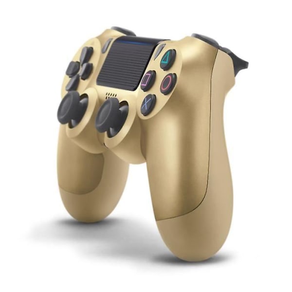 Wireless Game Controller Compatible With Ps4/ Slim/pro Console Gold
