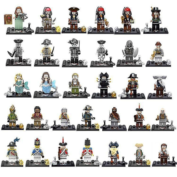 Pirates Of The Caribbean Rakennuspalikat Musta Helmi Rakennuspalikat Minifiguuri Lapsille C