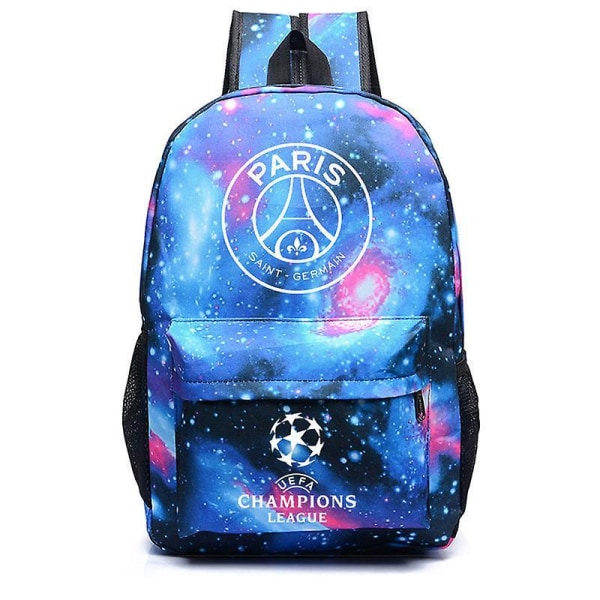 Star Paris Uefa Champions League Shoulder Bag Fan Backpack Student Schoolbag Storage Bag