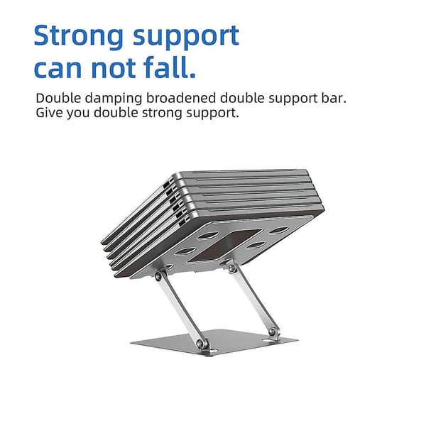 Aluminum Alloy Tablet Stand Cooling Bracket Adjustable Laptop Holder Organizer