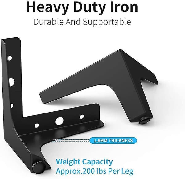 Metal Cabinet Legs Can Load 800 Kg Triangular Table Legs 4 Diy Cabinet Legs