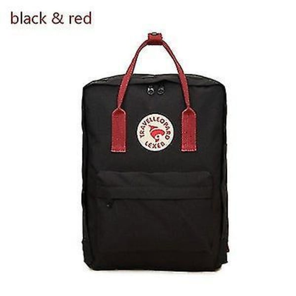 Arctic Fox Schoolbag Backpack Black*Red 16L