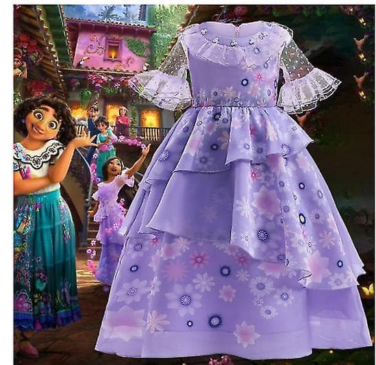 Encanto Isabela Prinsessamekko Tytöille 140cm
