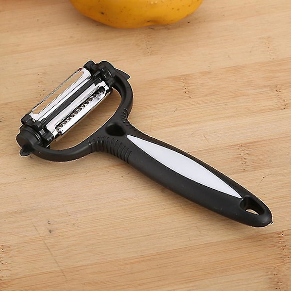 3pcs 3 In 1 Vegetable Peeler Multifunctional Fruit Carrot Cucumber Potato Peeler Cutter With Non Slip Handle Kitchen Gadget For Home Restaurant