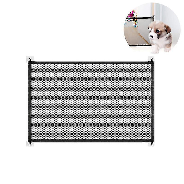 Dog Gate, Magic Gate For Dogs, Lockable Safety Gate