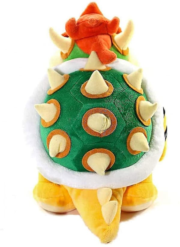 10 Inch Super Bowser Standing King Bowser Soft Plush Doll Doll Toy