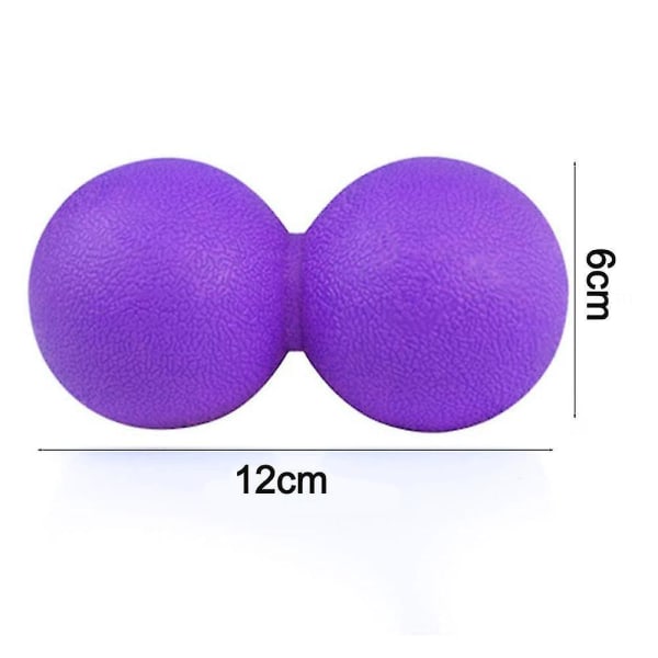 Wovte Peanut Massage Ball - Double Lacrosse Massage Ball & Mobility Ball Deep Tissue Massage