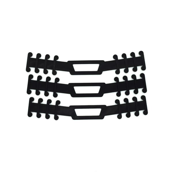 5x Korvasuoja niskaklipsi maskille Black