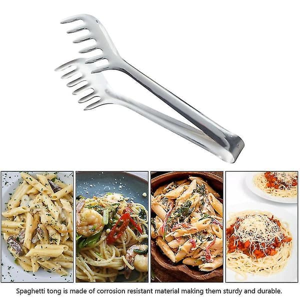 Pastatang i rustfrit stål, multifunktionel spaghettitang, premium pastatang