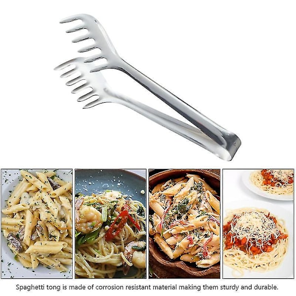 Pastatang i rustfritt stål, multifunksjonell spaghettitang, premium pastatang