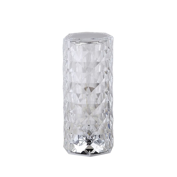 Acrylic  Table Lamp Led Atmosphere Lamp Transparent Three-Color Touch